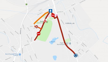 Forgalomkorlátozásokra kell számítani a szerdai stadionavató idején